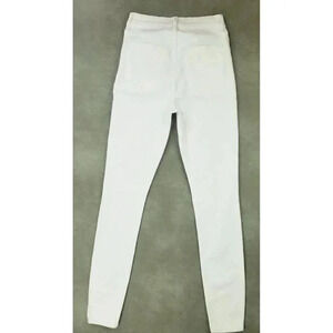 3X1 NYC Size 26X30 Women's White Poppy Skinny Button Fly Denim Jeans USA Made